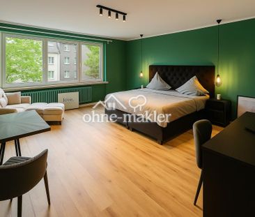 Top saniertes und möbliertes 1 Zimmer Apartment in Düsseldorf Werst... - Photo 1