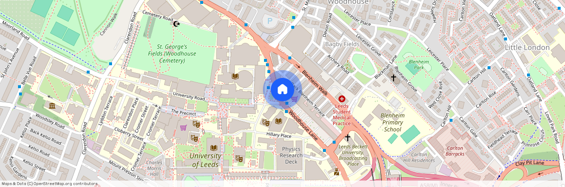 Apt 4, 22A Blenheim Terrace, Woodhouse LS2