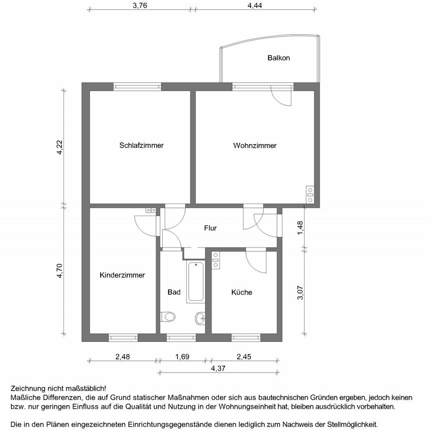 Wohnung Nr. 681/33/31 - Photo 2