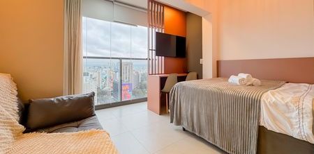 Studio para alugar com 22m², 1 quarto e sem vaga - Foto 2