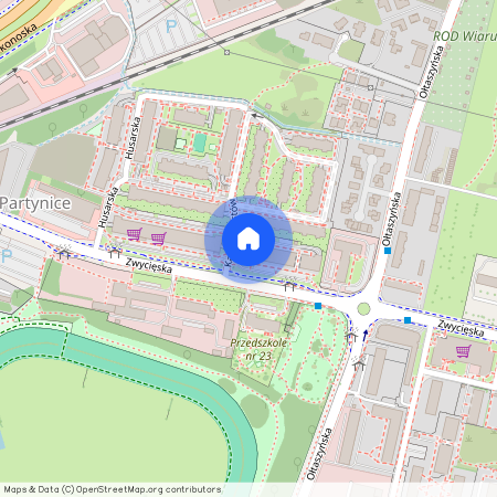 ul. Zwycięska, Partynice, Krzyki, Wrocław, dolnośląskie