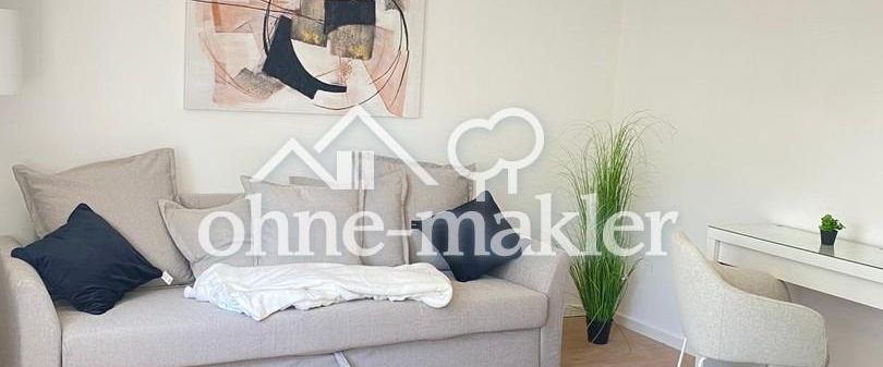 Helles, vollmöbliertes 1-Zimmer-Apartment mit Balkon – Erstbezug nach Sanierung - Photo 1