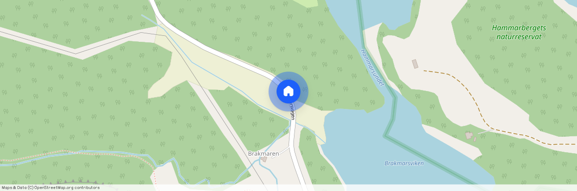 Brakmarsvägen, Tyresö