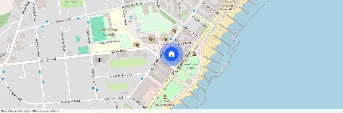 Flat 59, Berkeley Court, 1-9 Wilmington Square, East Sussex, BN21 4DX, Eastbourne
