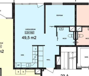 Teknikergatan 23A, Gröndal - Foto 2
