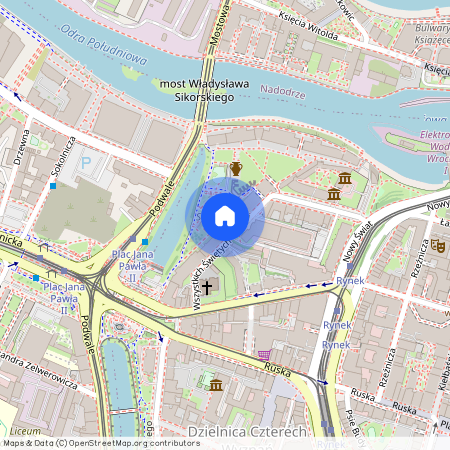 pl. Jana Pawła II, Stare Miasto, Stare Miasto, Wrocław, dolnośląskie