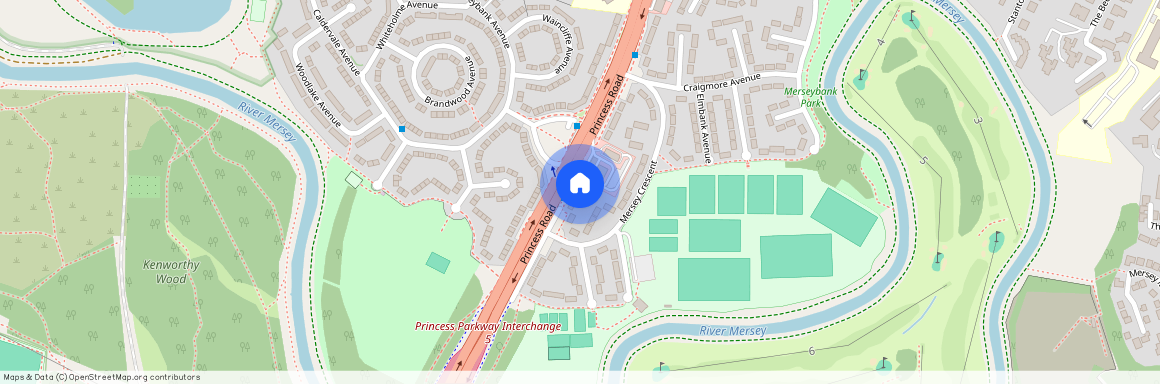 Princess Road, Didsbury, Manchester, M20