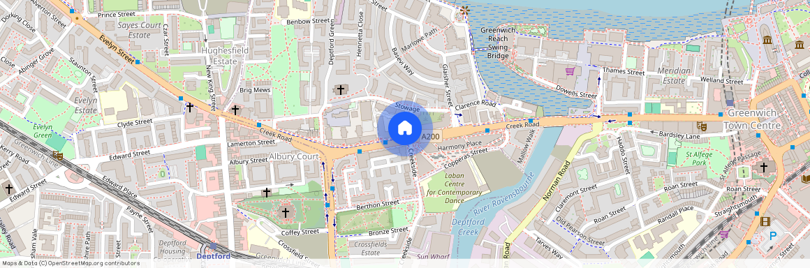 Meridian Point, Creek Road, SE8