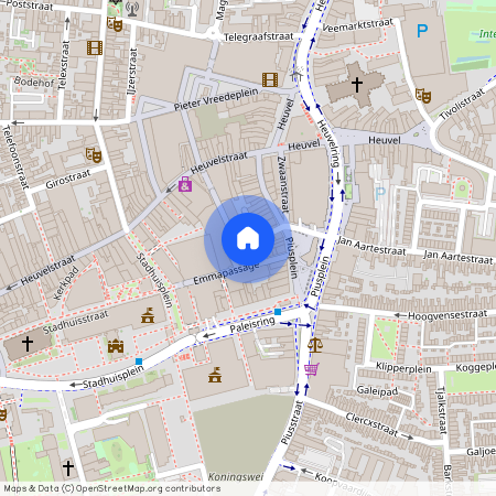 Emmapassage 13-05, Binnenstad Oost, 5038XA, Tilburg