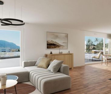 3.5 pièces neuf | Gare Velâdzo | Châtel-St-Denis - Photo 1