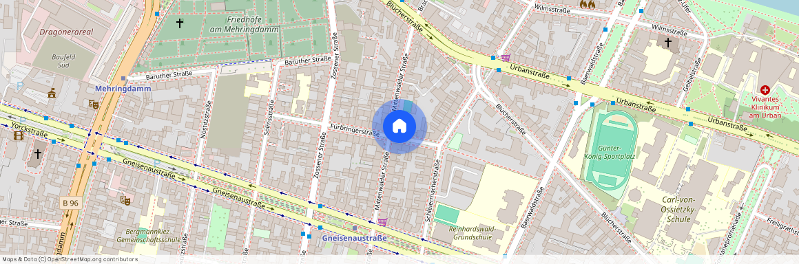 Fürbringerstr., Berlin, Kreuzberg, 10961