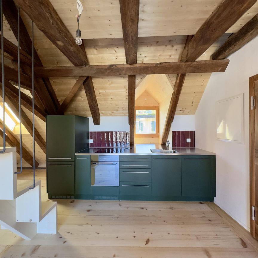 Traumhafte Dach-Loft mit Galerie & Balkon - Erstvermietung - Foto 1