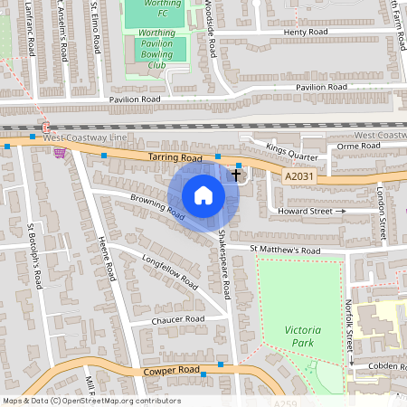 Shakespeare Road Worthing BN11