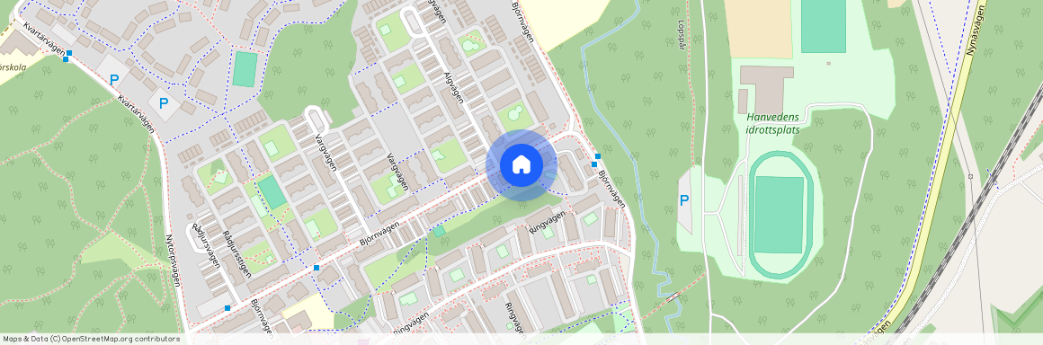 Västerhaninge, Stockholm, Haninge, Björnvägen 26