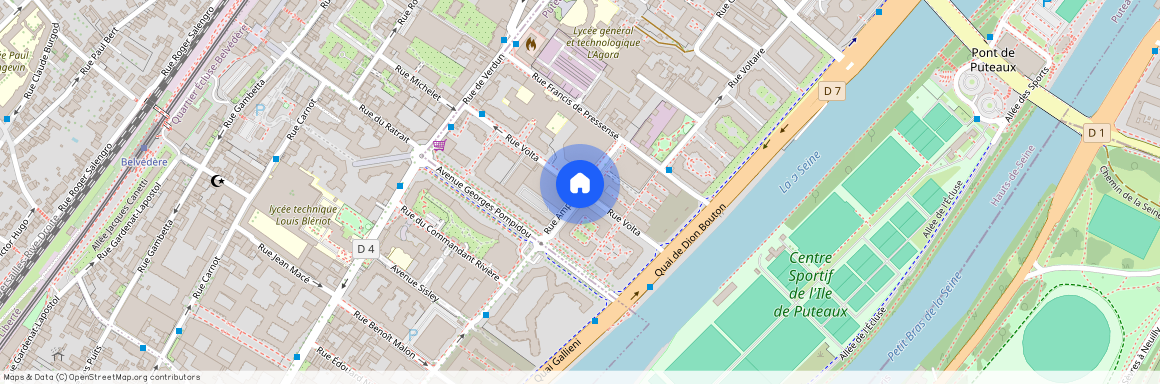 Puteaux - Rue Ampère - Jardin - Rooftop, Paris