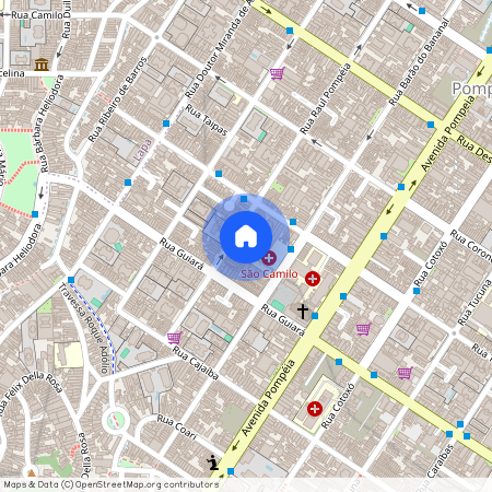 Rua Raul Pompéia, 905 - Atrás do Hospital São Camilo - Vila Pompéia, São Paulo, São Paulo, 05025010