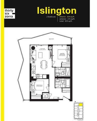 For Lease - 36 Zorra Street Unit# 2304, Toronto, Ontario - Photo 3