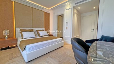 A louer, Cannes Cote d'Azur, Appartement contemporain Croisette, 2 chambres doubles - Photo 3