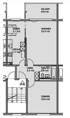 "Im Herzen von Regensdorf" - Photo 1