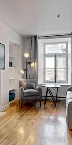 1ER DEC - Superbe 3 1/2 - meublé - tout compris - en plein ♥ du Vieux-Queébec - Photo 4