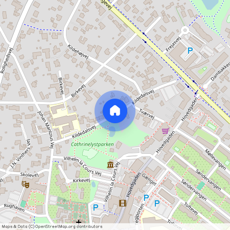 Birkerød, Kildedalsvej