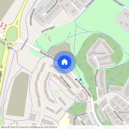 Skattegårdsvägen, Stockholm