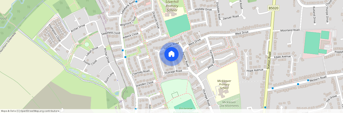 Fenton Road, Mickleover, Derby, DE3