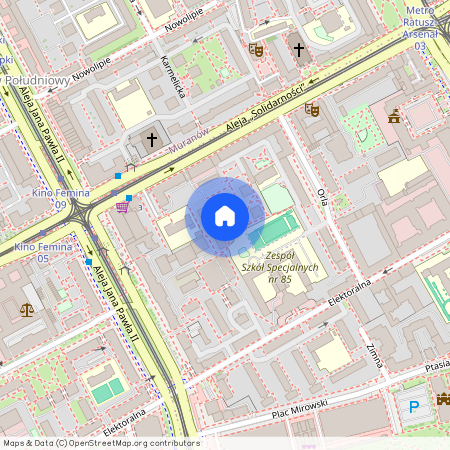 al. Aleja "Solidarności", Śródmieście Północne, Śródmieście, Warszawa, mazowieckie