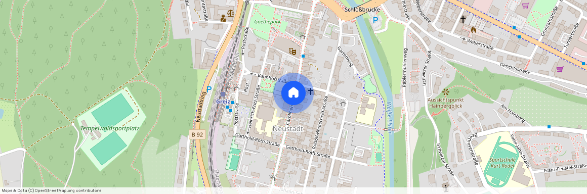 Carolinenstraße, 07973, Carolinenstraße    Greiz