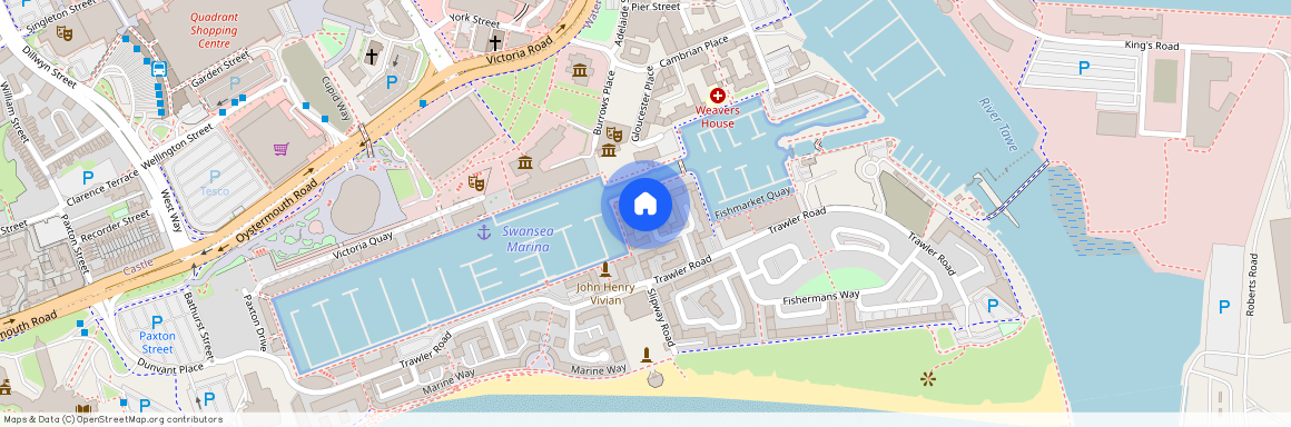 Abernethy Quay, Maritime Quarter, SA1 1UF.