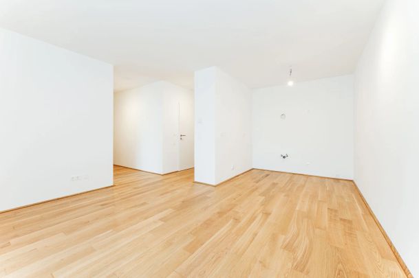 Erstbezug ab Februar 2026! 2-Zimmer-Balkonwohnung inkl. Stellplatz und Garten zu vermieten! - Photo 1