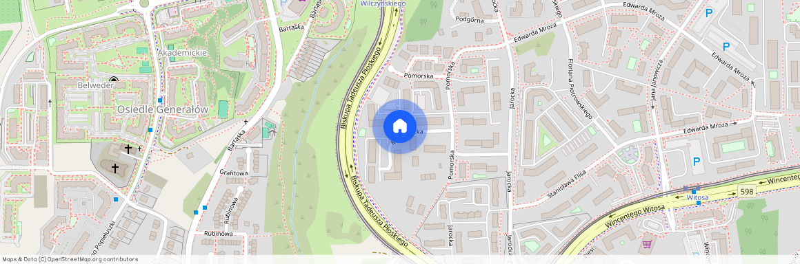 ul. Mazowiecka, Jaroty, Olsztyn, warmińsko-mazurskie