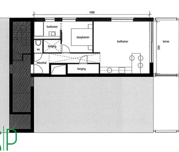 Appartement op de 8ste verdieping met 1 slaapkamer en ruim terras i... - Photo 4