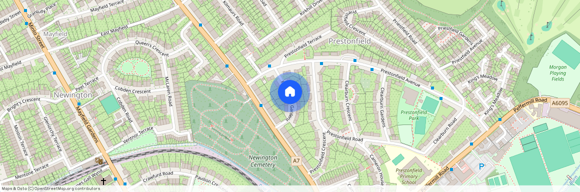 Prestonfield Gardens, Edinburgh EH16