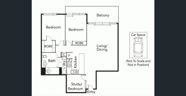 Large 2/3 Bedroom apartment, great location, large balcony bordering Sth Yarra - Photo 1