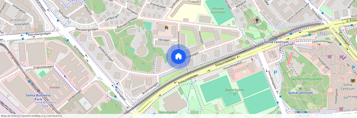 Virebergsvägen, Solna