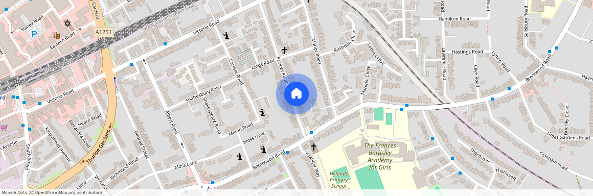 Princes Road, Romford RM1