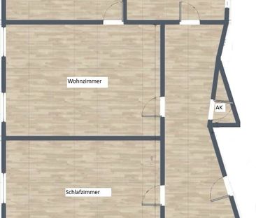 Helle 2-Zimmerwohnung zu vermieten! - Photo 1