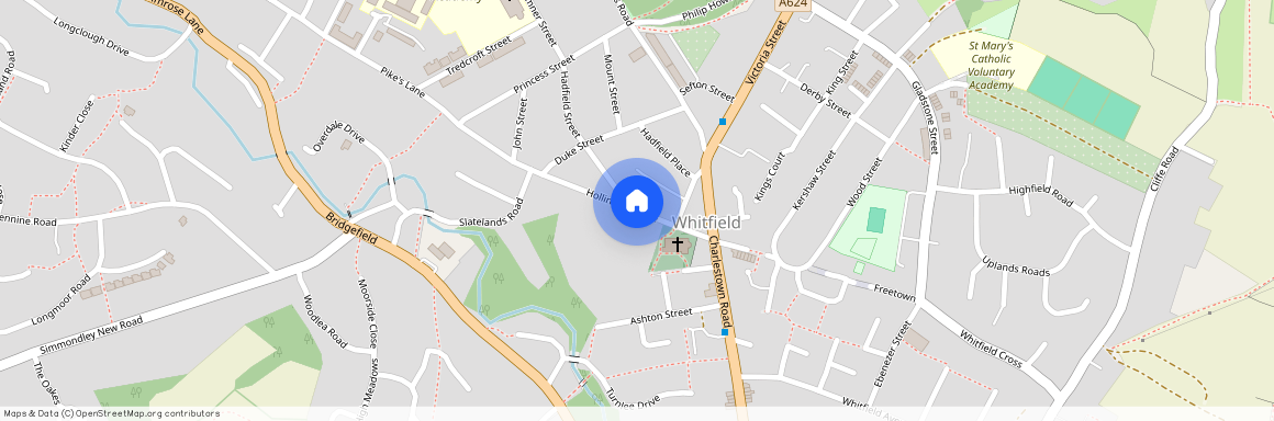 Hollincross Lane, Glossop, Derbyshire, SK13