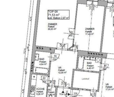 # SQ - 2 ZIMMER WOHNUNG MIT BALKON - INNENHOF - PRATERSTRASSE - 102... - Photo 6