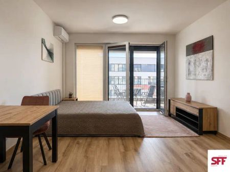 Zcela nový, plně vybavený byt 32,2 m and sup2; v projektu Tesla Hloubětín balkon a parkovací místo - Фото 4