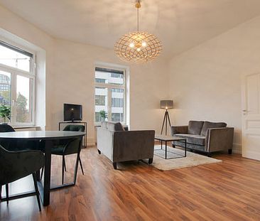 Möblierte 3 Zimmer Wohnung mit Balkon in begehrter Lage von Ffm.-Westend - Foto 1