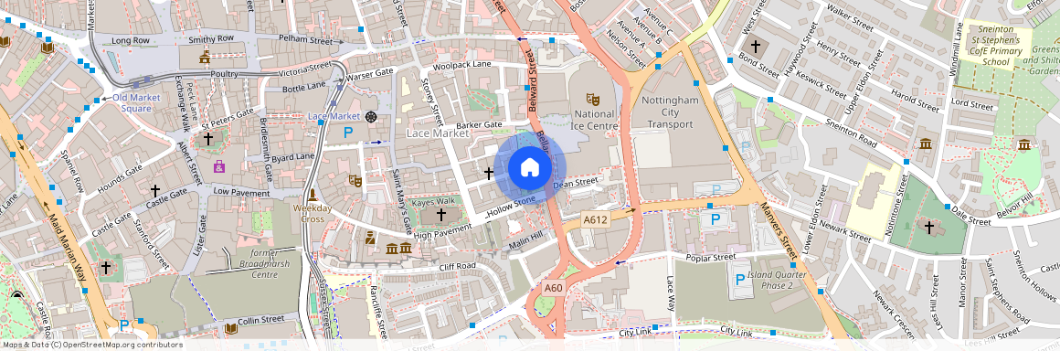 Apartment 46 Lexington Place, 9 Plumptree Street, Nottingham, NG1 1AN