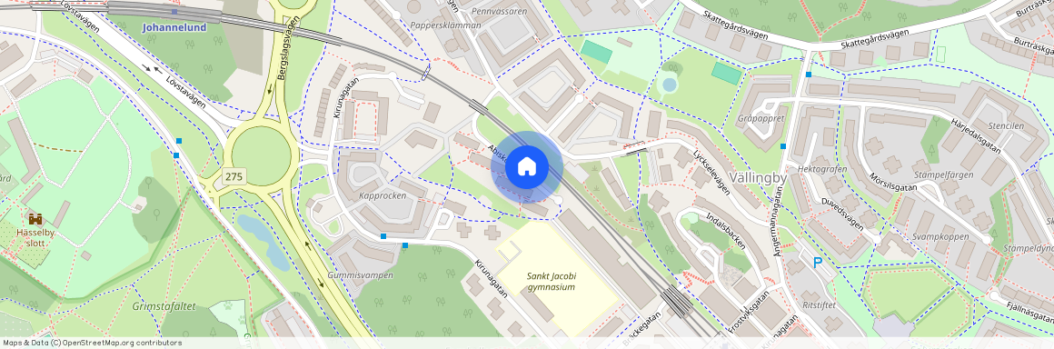 Abiskovägen, Vällingby