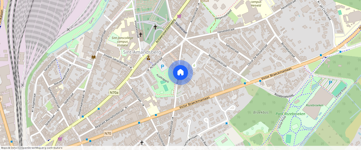 Azaleastraat **, 9040 Gent