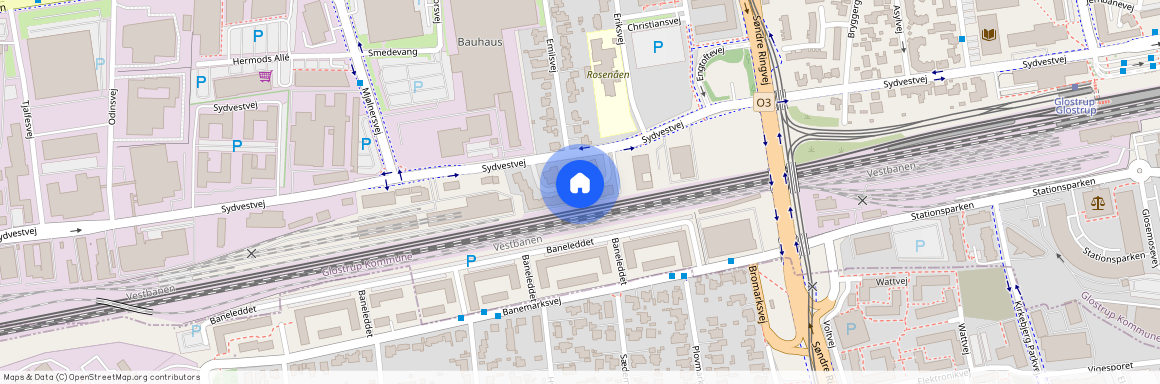 Sydvestvej 57D, 2. lejl. th, 2600 Glostrup