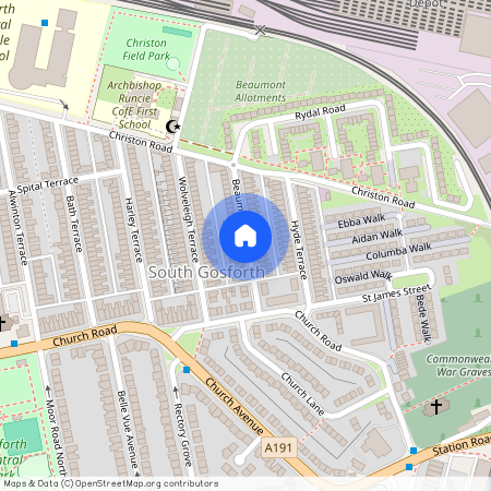 Beaumont Terrace, Gosforth, Newcastle Upon Tyne, NE3