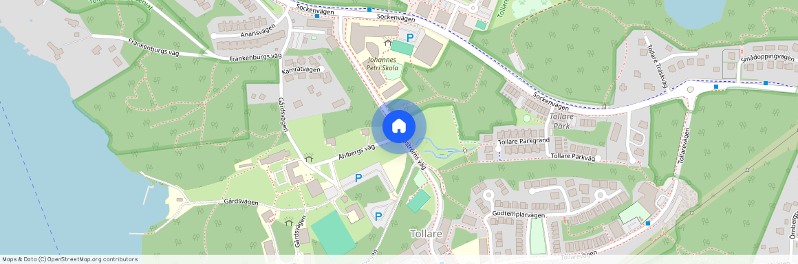 Hedenströms väg, Saltsjö-Boo