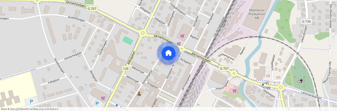 Parkgatan 4, 34230, ALVESTA, Sverige