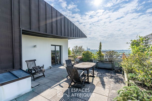 Appartement meublé de 98 m² à Carquefou avec superbe terrasse de 100 m² - Photo 1